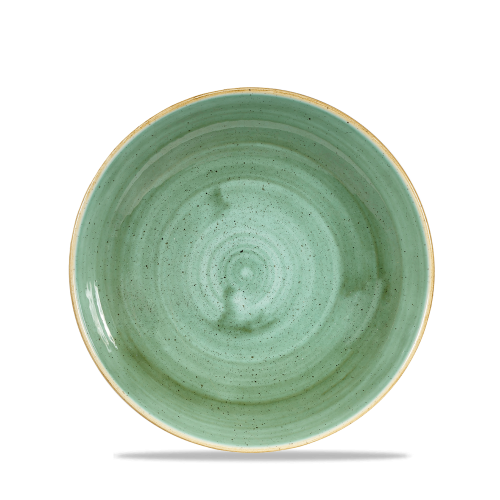 Churchill Stonecast Samphire Green Evolve Coupe Bowl 9.75" (Pack of 12)