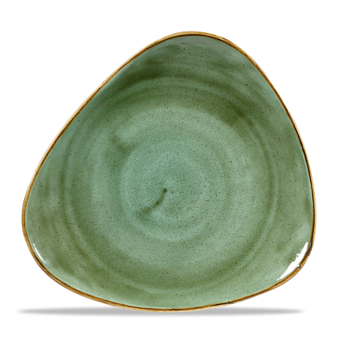 Churchill Stonecast Samphire Green Lotus Plate 10" (Pack of 12)