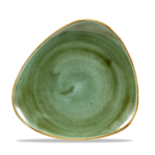 Churchill Stonecast Samphire Green Lotus Plate 7" (Pack of 12)