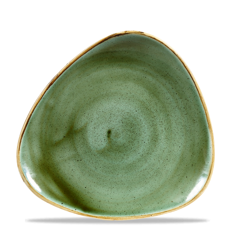 Churchill Stonecast Samphire Green Lotus Plate 9" (Pack of 12)