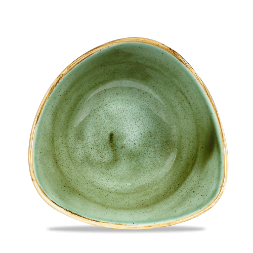 Churchill Stonecast Samphire Green Lotus Bowl 7" (Pack of 12)