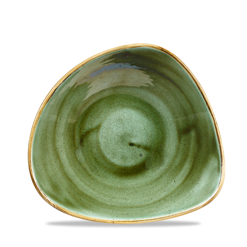 Churchill Stonecast Samphire Green Lotus Bowl 9" (Pack of 12)
