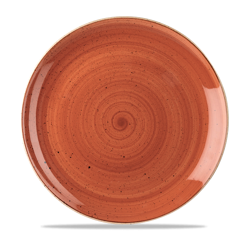 Churchill Stonecast Spiced Orange Evolve Coupe Plate 28.8cm (Pack of 12)