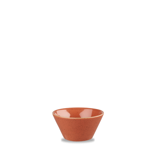 Churchill Stonecast Spiced Orange X Squared Sauce Dish 9cl (Pack of 12)