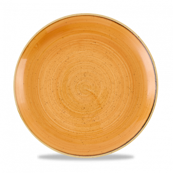 Churchill Stonecast Tangerine Evolve Coupe Plate 11.25" (Pack of 12)
