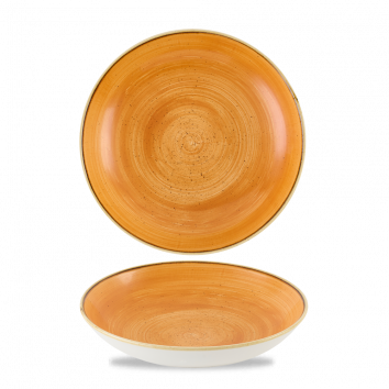 Churchill Stonecast Tangerine  Coupe Bowl 7.25" (Pack of 12)