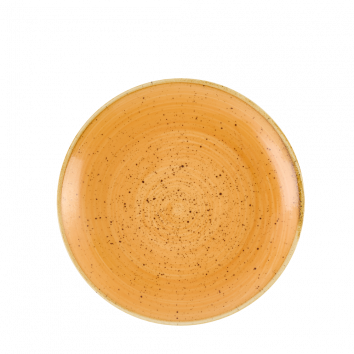 Churchill Stonecast Tangerine Evolve Coupe Plate 6.5" (Pack of 12)