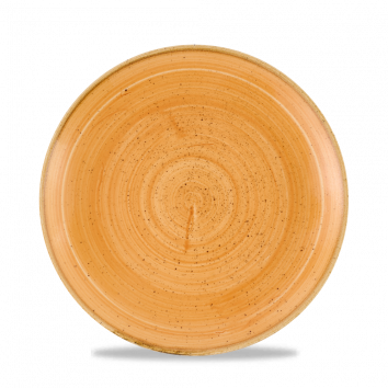 Churchill Stonecast Tangerine Evolve Coupe Plate 8.67" (Pack of 12)