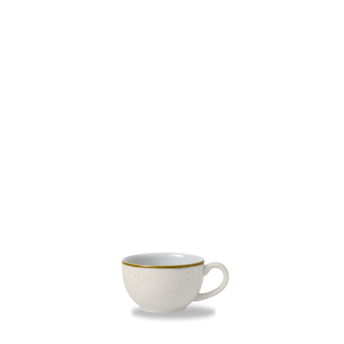 Churchill Stonecast Barley White Cappuccino Cup 6oz (Pack of 12)