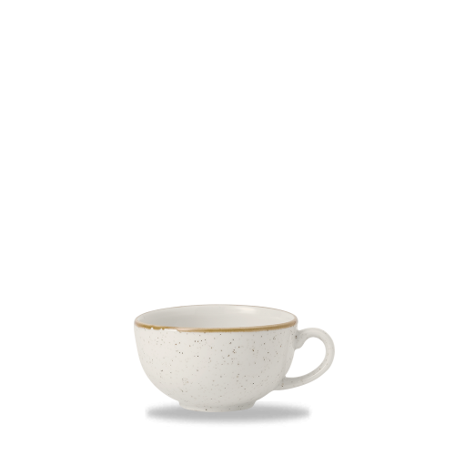 Churchill Stonecast Barley White Cappuccino Cup 10oz (Pack of 12)