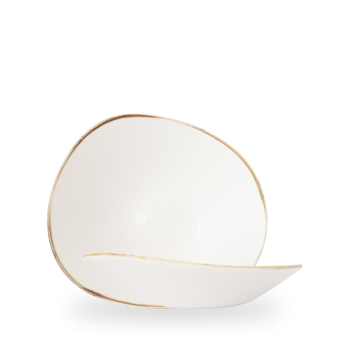 Churchill Stonecast Barley White Opal Organic Bowl 25cm (Pack of 12)