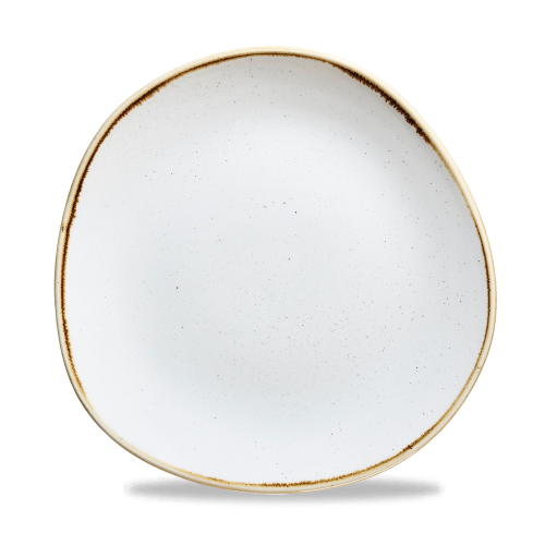 Churchill Stonecast Barley White Round Trace Plate 10 3/8" (Pack of 12)
