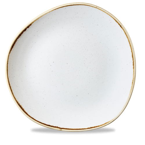 Churchill Stonecast Barley White Round Trace Plate 28.6cm (Pack of 12)