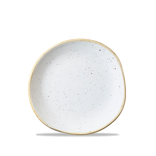 Churchill Stonecast Barley White Round Trace Plate 7 1/4" (Pack of 12)