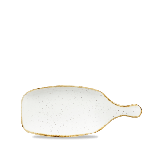 Churchill Stonecast Barley White Handled Paddle 11x4 3/4" (Pack of 6)