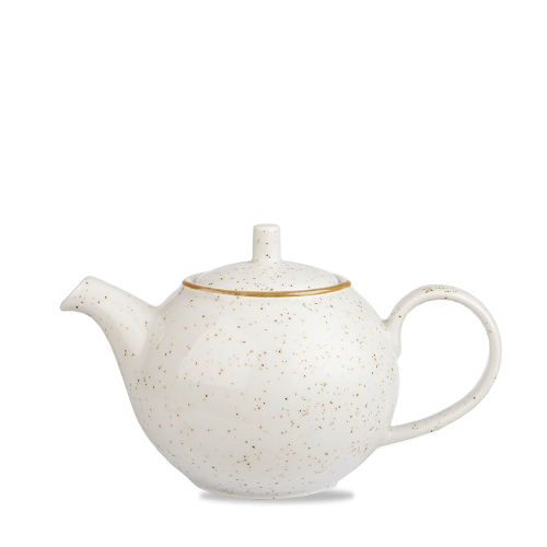 Churchill Stonecast Barley White Beverage Pot 42.60cl (Pack of 4)