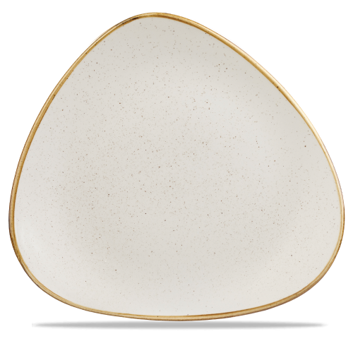Churchill Stonecast Barley White Lotus Plate (Pack of 6)