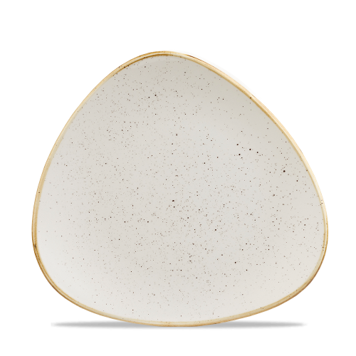 Churchill Stonecast Barley White Lotus Plate (Pack of 12)