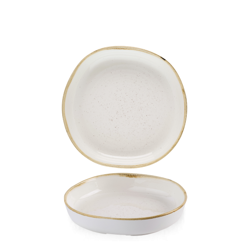 Churchill Stonecast Barley White Organic Walled Bowl 7 7/8" (Pack of 6)