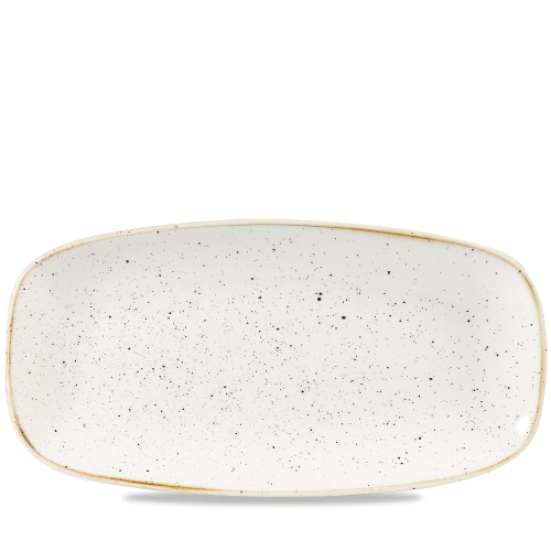 Churchill Stonecast Barley White Chefs Oblong Plate 11 3/4x6" (Pack of 12)