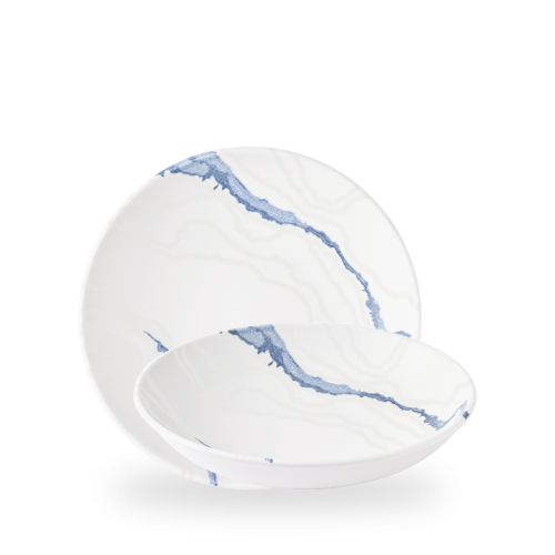 Churchill Tide Accents Blue Evolve Coupe Bowl 9.75" (Pack of 12)