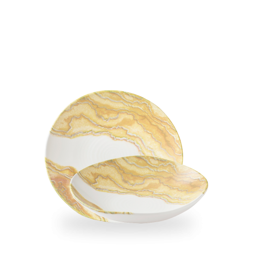 Churchill Tide Gold Natural Bowl 8 5/8" (Pack of 6)