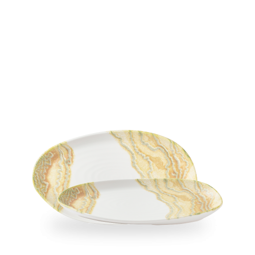 Churchill Tide Gold Natural Oblong 10 1/4 X 5 7/8 (Pack of 6)