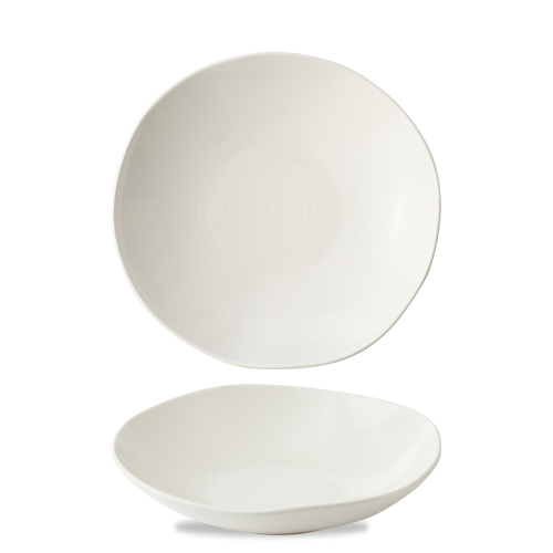 Churchill White Natural Bowl 22cm (Pack of 6)