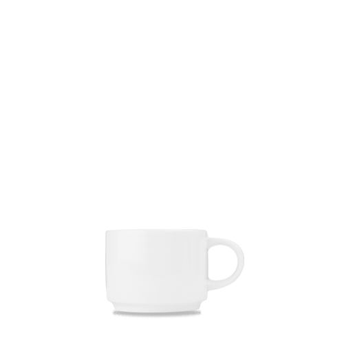 Churchill White Compact Stacking Teacup 7.5oz (Pack of 24)
