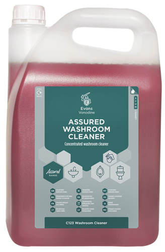 Evans Assured Concentrated Washroom Cleaner (4 x 5kg)