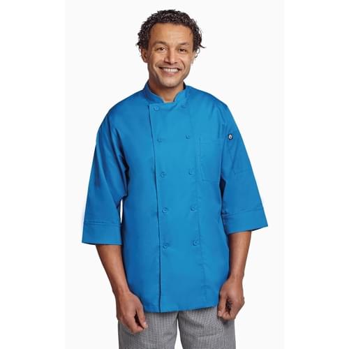 Chef Works Unisex Chefs Jacket Blue L
