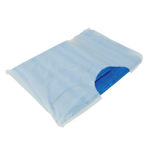APRONS BLUE POLYTHENE FLAT PACKED 69 x 107cm (100)