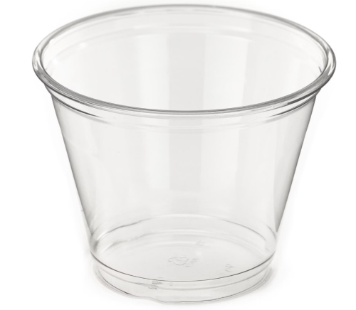 CLEAR CUPS 9oz rPET SQUAT GP9R (1000)