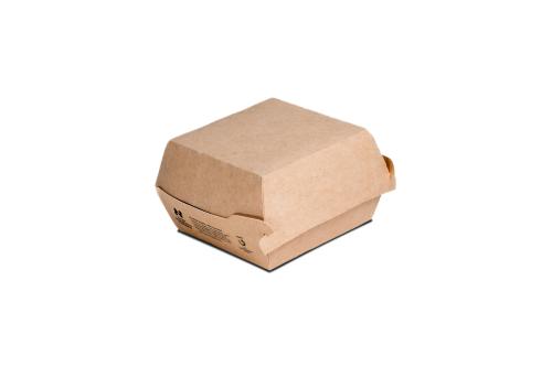 Notpla Burger Clamshell 5” Brown (200)