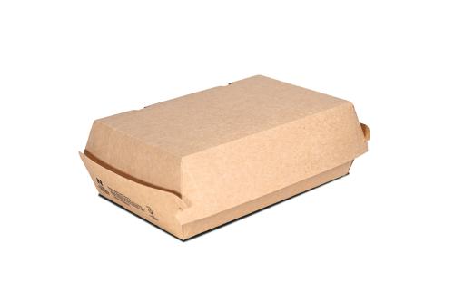 Notpla Clamshell 9x6” Brown (150)