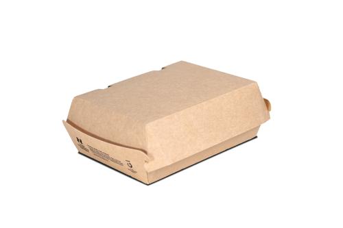 Notpla Clamshell 7x5” Brown (200)