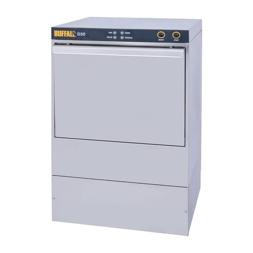 Buffalo 500mm Commercial Dishwasher with Drain Pump D50