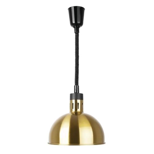 Buffalo Retractable Dome Heat Shade Pale Gold Finish