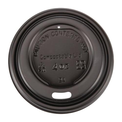 Fiesta Compostable Espresso Cup Lids 113ml / 4oz (Pack of 50)