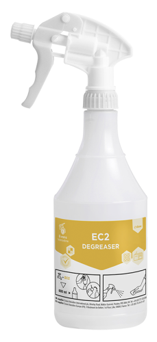 EVANS EC2 DEGREASER (E-DOSE) WHITE TRIGGER & 600ml SPRAY BOTTLE (1)