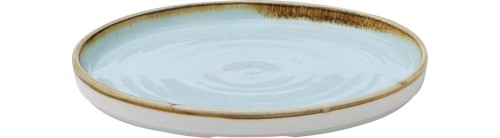 Churchill Stonecast Duck Egg Walled Plate 8.67" (Pack of 6)