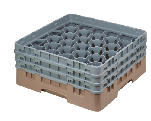 Cambro Camrack Beige 30 Compartments Max Glass Height 174mm
