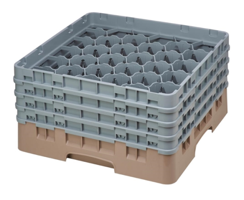 Cambro Camrack Beige 30 Compartments Max Glass Height 215mm