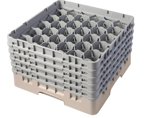 Cambro Camrack Beige 30 Compartments Max Glass Height 257mm