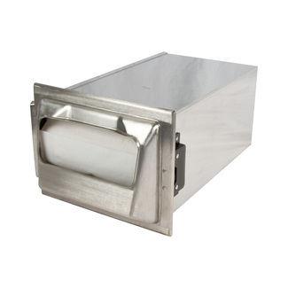 Satin Chrome Minifold In-Counter Napkin Dispenser