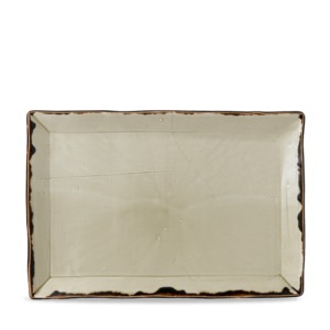 Dudson Harvest Linen Organic Rectangular Plate 10.6x6.3" (Pack of 12)