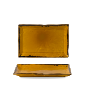 Dudson Harvest Mustard Rectangle Tray 11 1/8x7 3/8" (Pack of 6)