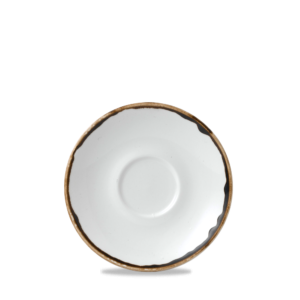 Dudson Harvest Natural Cappuccino Saucer 6.25" (Pack of 12)