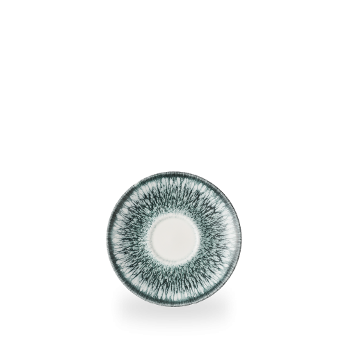 Churchill Lume Black Saucer 6 1/4" (Pack of 12)