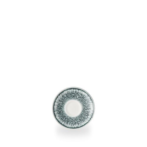 Churchill Lume Black Saucer 4 1/2" (Pack of 12)